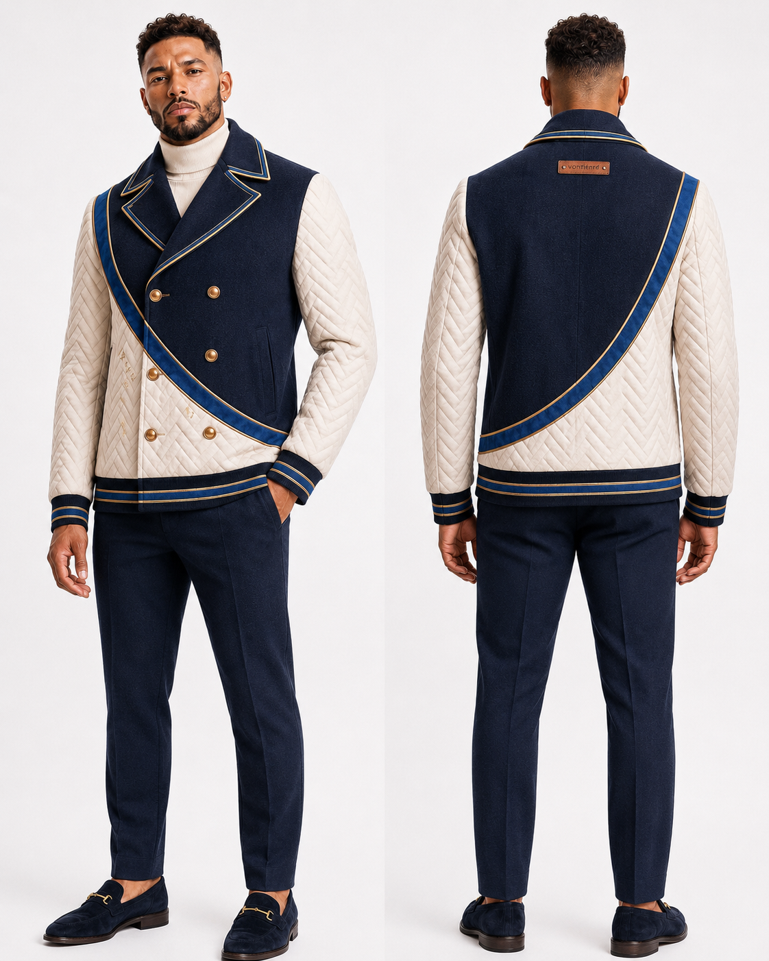Vontiérrè Varsity Peacoat